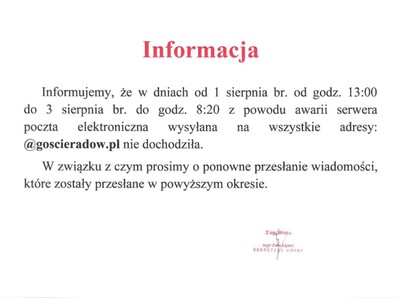 Zdjęcie informacji