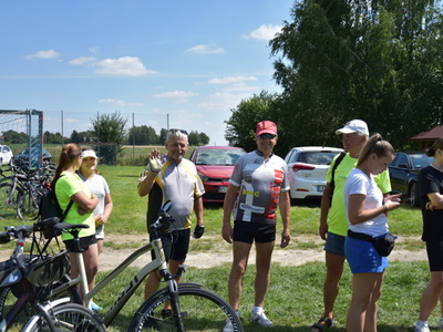 Zdjęcie z Wakacyjnego Rajdu Rowerowego na Stawek