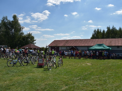 Zdjęcie z Wakacyjnego Rajdu Rowerowego na Stawek