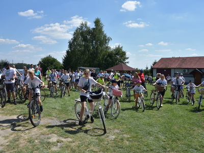 Zdjęcie z Wakacyjnego Rajdu Rowerowego na Stawek