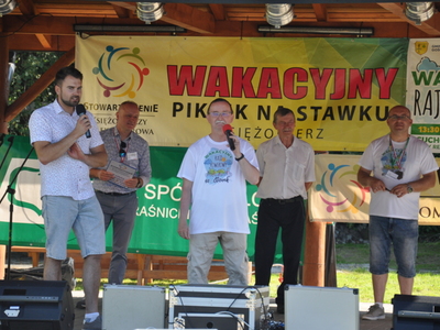 Zdjęcie z Wakacyjnego Rajdu Rowerowego na Stawek