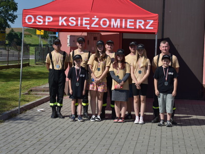 Zdjęcie z Wakacyjnego Rajdu Rowerowego na Stawek