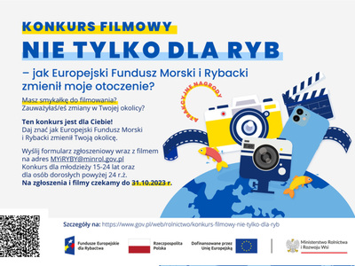 Zdjęcie plakatu dot. konkursu filmowego