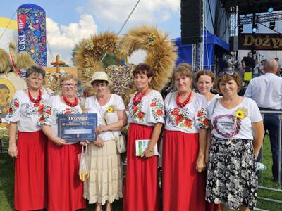 Zdjęcie z Dożynek Powiatowo - Gminnych w Wilkołazie