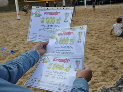 Zdjęcie z turnieju ,,Sky ball Gościeradów"
