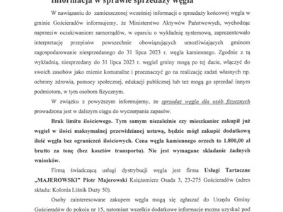 Grafika przedstawiająca treść informacji