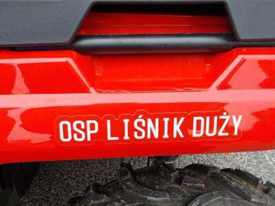 Zdjęcie z przekazania quadów dla PSP i OSP z powiatu kraśnickiego