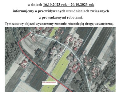 Obraz przedstawiający treść  ogłoszenia