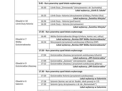 Rozkład jazdy strona 4