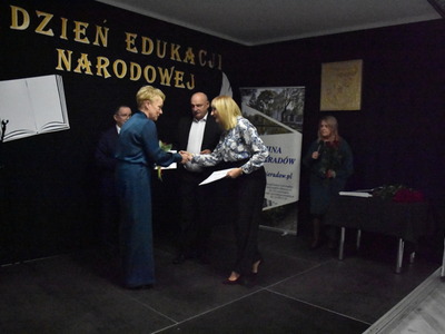 Zdjęcie z Dnia Edukacji Narodowej w Gminie Gościeradów