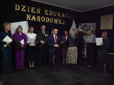 Zdjęcie z Dnia Edukacji Narodowej w Gminie Gościeradów