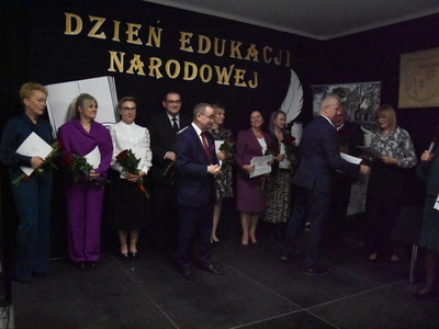 Zdjęcie z Dnia Edukacji Narodowej w Gminie Gościeradów
