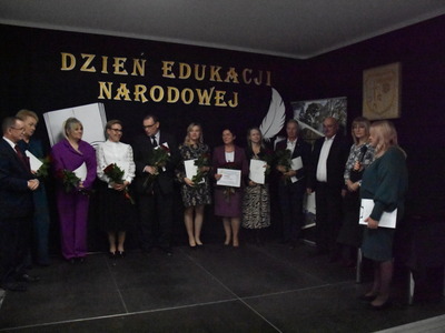 Zdjęcie z Dnia Edukacji Narodowej w Gminie Gościeradów