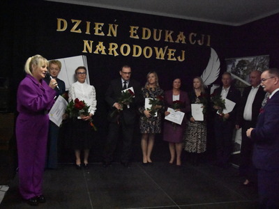 Zdjęcie z Dnia Edukacji Narodowej w Gminie Gościeradów
