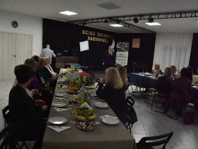 Zdjęcie z Dnia Edukacji Narodowej w Gminie Gościeradów