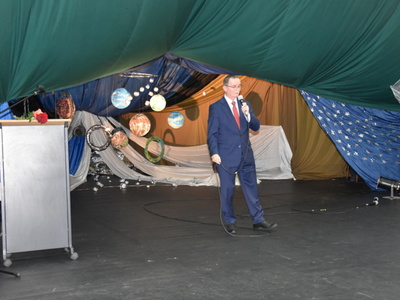 Zdjęcie z rozdania stypendium Wójta Gminy Gościeradów