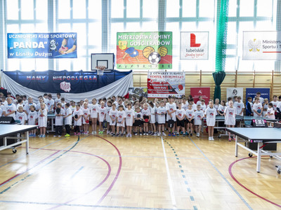 Zdjęcie z 2. Otwartego Turnieju Tenisa Stołowego „Mamy Niepodległą”