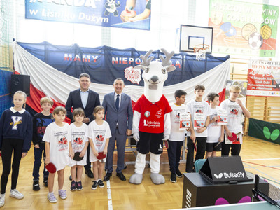 Zdjęcie z 2. Otwartego Turnieju Tenisa Stołowego „Mamy Niepodległą”