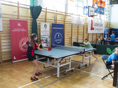 Zdjęcie z 2. Otwartego Turnieju Tenisa Stołowego „Mamy Niepodległą”