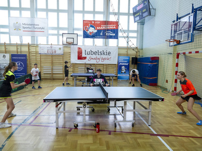 Zdjęcie z 2. Otwartego Turnieju Tenisa Stołowego „Mamy Niepodległą”