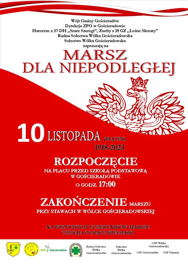 Zdjęcie plakatu z symbolami Polski