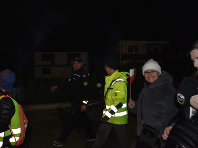 Zdjęcie z Marszu dla Niepodległej w gminie Gościeradów