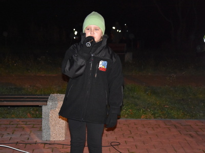 Zdjęcie z Marszu dla Niepodległej w gminie Gościeradów