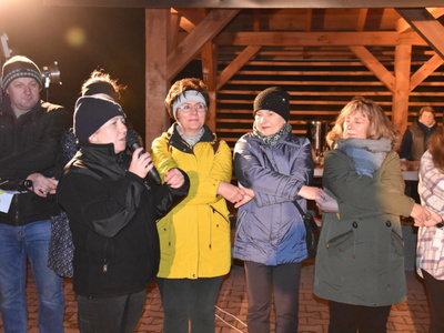 Zdjęcie z Marszu dla Niepodległej w gminie Gościeradów