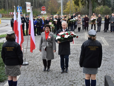 Zdjęcie z 11 listopada w Gminie Gościeradów
