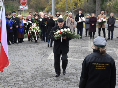 Zdjęcie z 11 listopada w Gminie Gościeradów