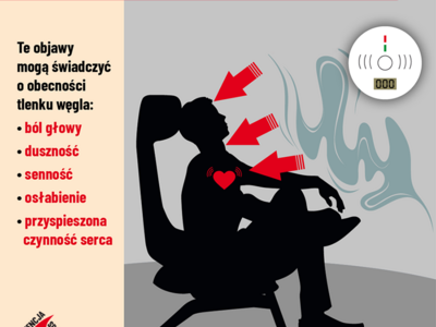 Zdjęcie dotyczące czujki tlenku węgla