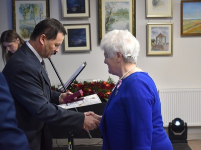 Zdjęcie ze Złotych i Diamentowych Godów w Gminie Gościeradów