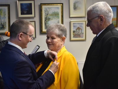 Zdjęcie ze Złotych i Diamentowych Godów w Gminie Gościeradów