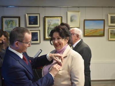 Zdjęcie ze Złotych i Diamentowych Godów w Gminie Gościeradów