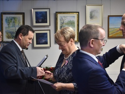 Zdjęcie ze Złotych i Diamentowych Godów w Gminie Gościeradów