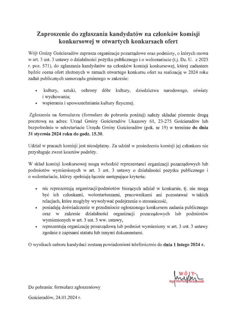 Zdjęcie zaproszenia