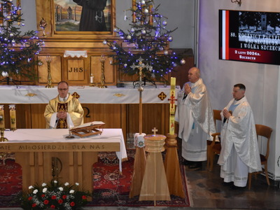 Zdjęcie z 80. Rocznicy Pacyfikacji Wsi Szczecyn, Wólka Szczecka i okolic