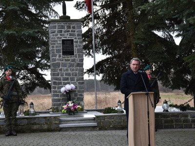 Zdjęcie z 80. Rocznicy Pacyfikacji Wsi Szczecyn, Wólka Szczecka i okolic