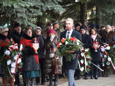 Zdjęcie z 80. Rocznicy Pacyfikacji Wsi Szczecyn, Wólka Szczecka i okolic