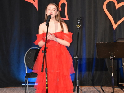 Zdjęcie z ,,Koncertu walentynkowo - karnawałowego" w Gościeradowie