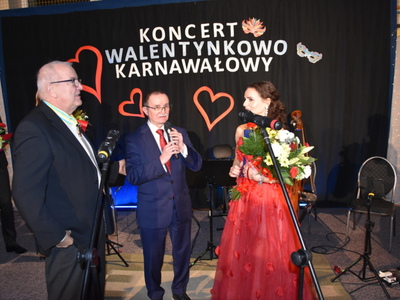 Zdjęcie z ,,Koncertu walentynkowo - karnawałowego" w Gościeradowie