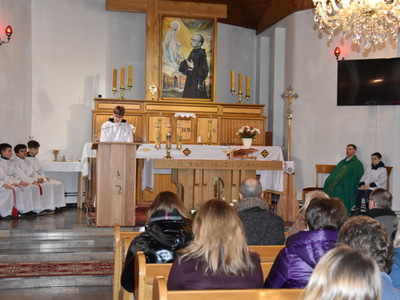 Zdjęcia z Mszy Świętej w Szczecynie