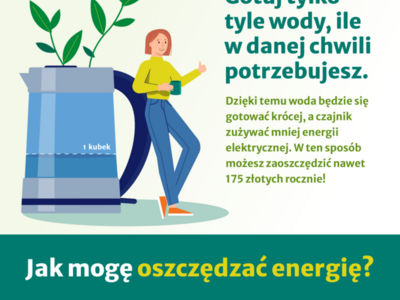 Zdjęcie grafiki dot. oszczędzania energii
