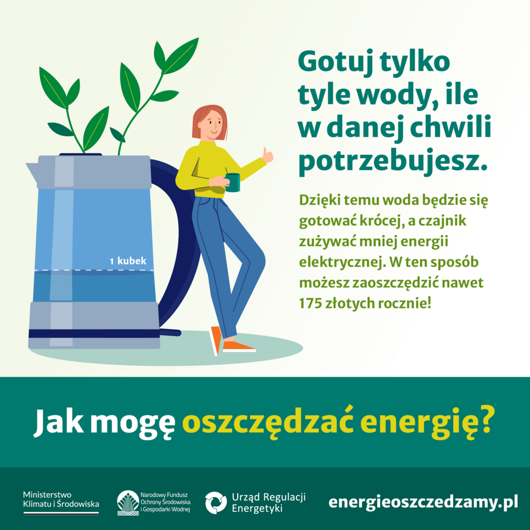 Zdjęcie grafiki dot. oszczędzania energii