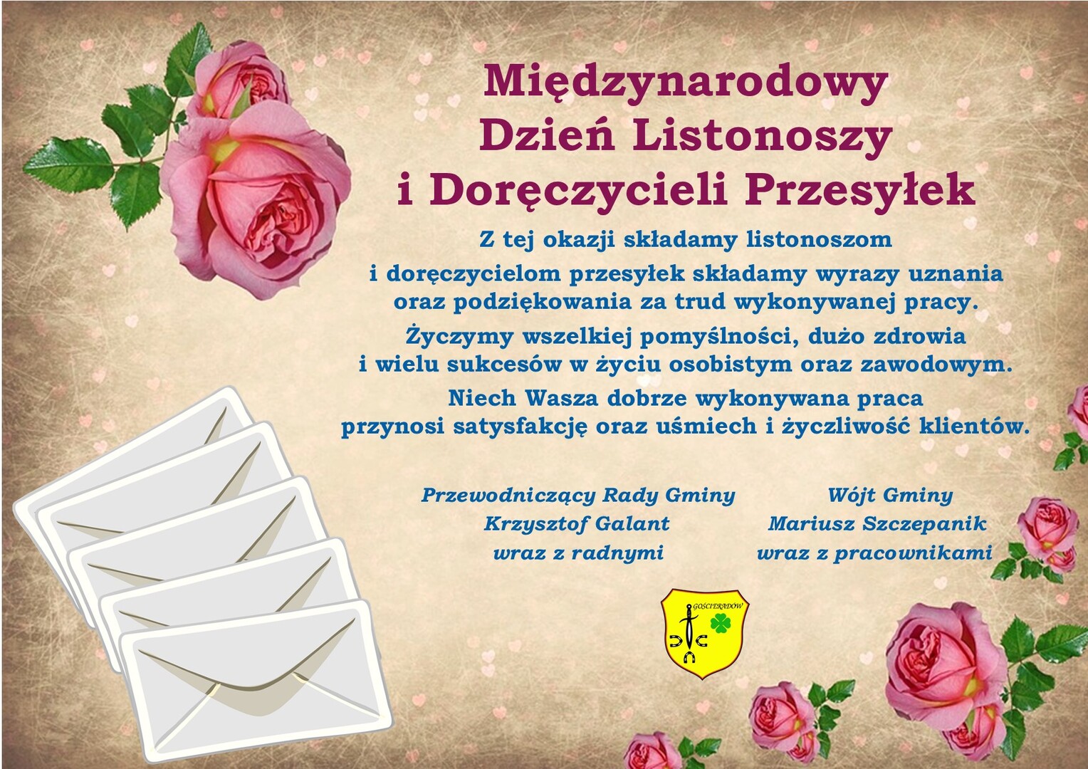 Zdjęcie życzeń związane z listami