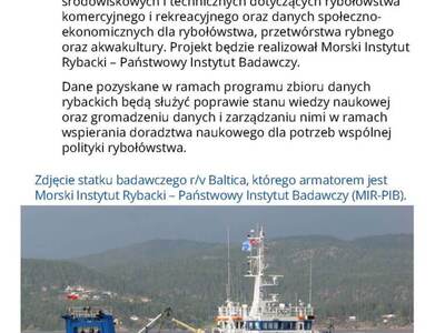 Broszura dot. Programu Fundusze Europejskie dla Rybactwa