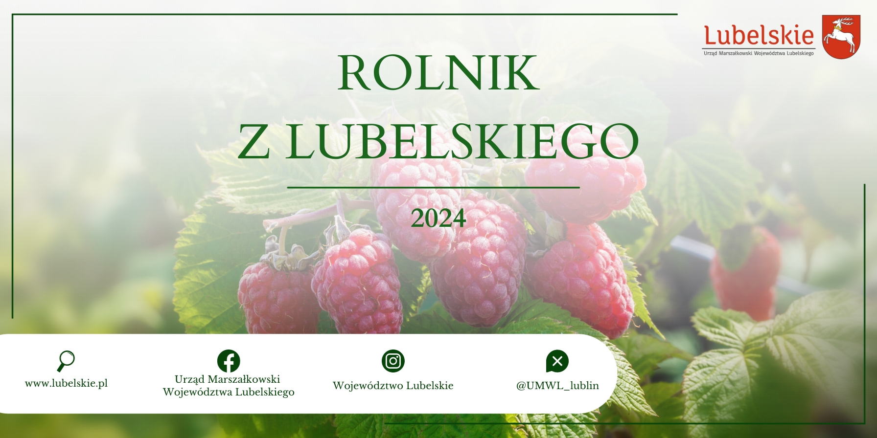 Zdjęcie grafiki konkursu Rolnik z Lubelskiego
