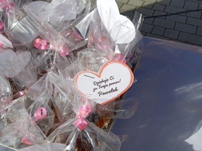 Zdjęcie z Charytatywnego Kiermaszu Ciast i akcji krwiodawstwa