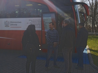 Zdjęcie z Charytatywnego Kiermaszu Ciast i akcji krwiodawstwa