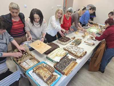 Zdjęcie z Charytatywnego Kiermaszu Ciast